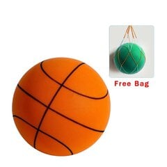 Handleshh Silent Basketball - Ensiluokkainen materiaali, hiljainen ja pehmeä vaahtomuovipallo, harjoitus- ja peliapu Oranssi hinta ja tiedot | Koripallot | hobbyhall.fi