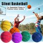 Handleshh Silent Basketball - Ensiluokkainen materiaali, hiljainen ja pehmeä vaahtomuovipallo, harjoitus- ja peliapu Oranssi hinta ja tiedot | Koripallot | hobbyhall.fi