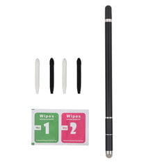 Stylus Pen 4 in 1 Kulutusta kestävä kuitukärki Matkapuhelin Tabletti Maalaus Käsinkirjoitus Kapasitiivinen StylusBlack hinta ja tiedot | Piirustustaulut | hobbyhall.fi