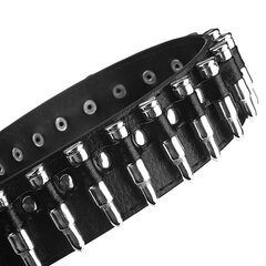 Miesten vyöt, goottilainen punk rock -tyylinen Bullet Rivet Belt hinta ja tiedot | Miesten vyöt | hobbyhall.fi