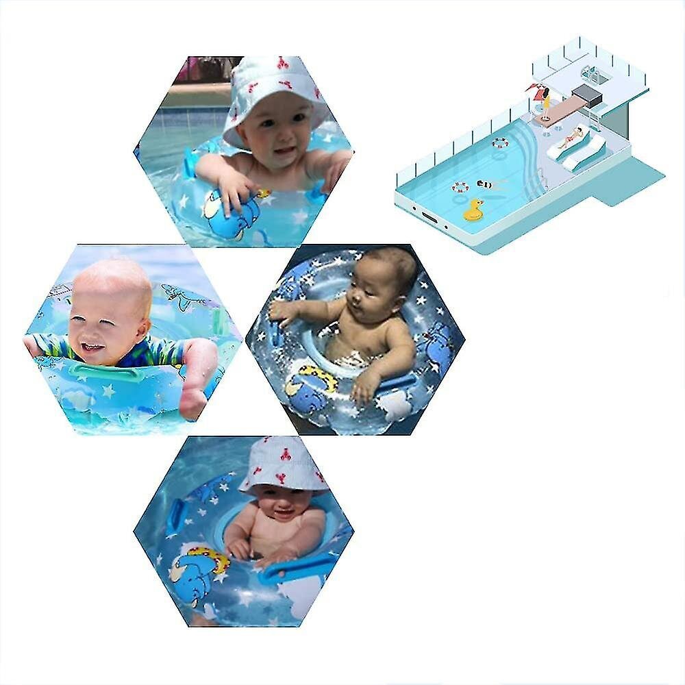 Baby Swimming Float Ring 3-36 kk Uima-allastarvikkeet hinta ja tiedot | Uima-allastarvikkeet | hobbyhall.fi