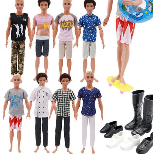 30 kpl 27-29cm poikanukkeleluja Barbie-tarvikkeita hinta ja tiedot | Pehmolelut | hobbyhall.fi