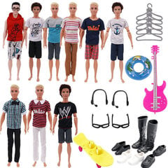 30 kpl 27-29cm poikanukkeleluja Barbie-tarvikkeita hinta ja tiedot | Pehmolelut | hobbyhall.fi