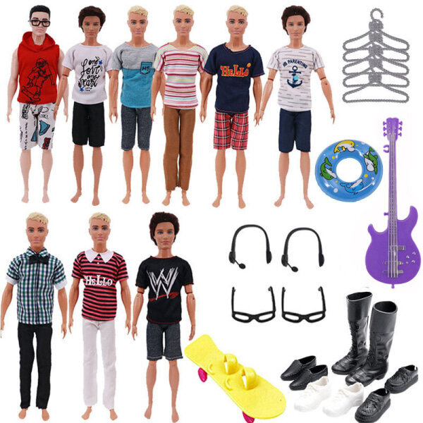 30 kpl 27-29cm poikanukkeleluja Barbie-tarvikkeita hinta ja tiedot | Pehmolelut | hobbyhall.fi