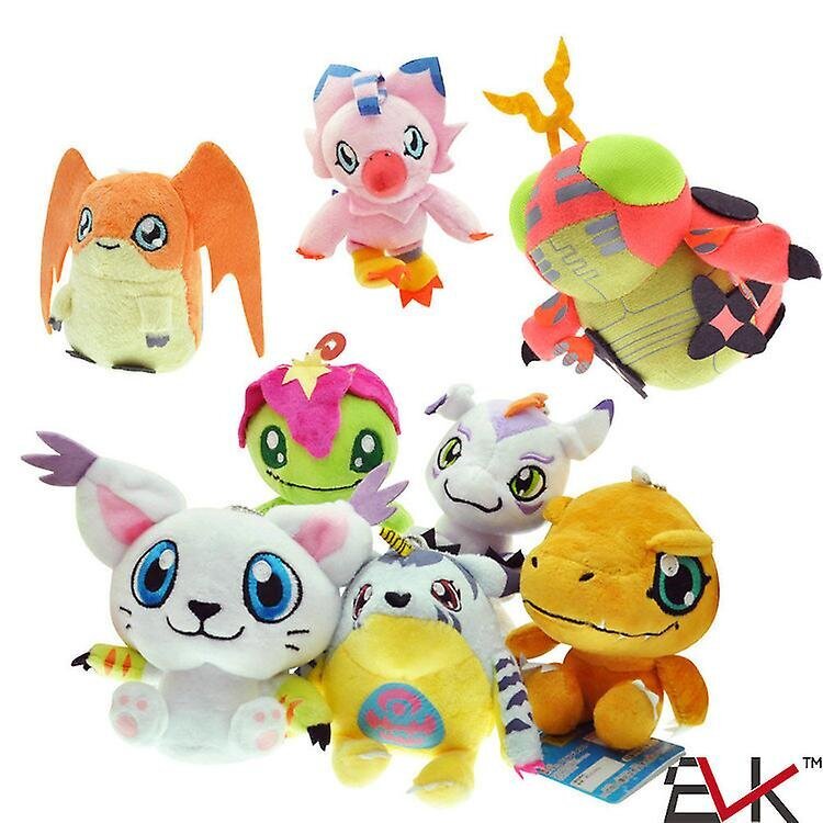 Digimon Adventure Pehmolelut Täytetyt Pehmeät Nuket Riipukset Lasten Syntymäpäivä Joululahjat 12cm hinta ja tiedot | Pehmolelut | hobbyhall.fi