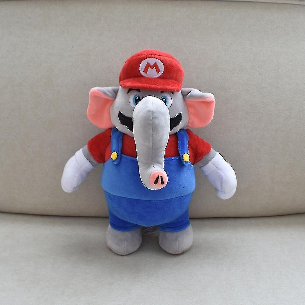 Super Mario Elephant Elephant Mario Elephant Luigi Pehmonukke hinta ja tiedot | Pehmolelut | hobbyhall.fi