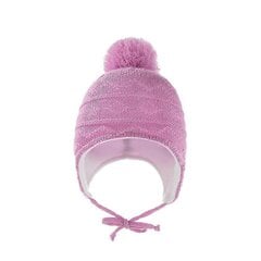 Baby Bean Knit Warm Winter Pom Skull Hat Hatun väri: Purppura hinta ja tiedot | Naisten päähineet | hobbyhall.fi