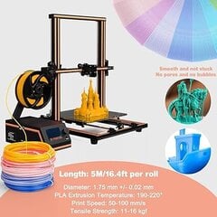 3D-kynän PLA-filamenttitäyttö - Wiseten 20 väriä 3D-tulostuskynäfilamentti 1,75 mm hinta ja tiedot | Tulostustarvikkeet | hobbyhall.fi