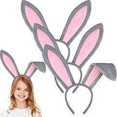 3 pakkauksen Easter Bunny Ears -päänauhat hinta ja tiedot | Hiustarvikkeet | hobbyhall.fi