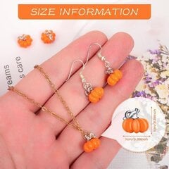 Pumpkin Charms Pumpkin Pendant 3D Pumpkin Alloy Charms hinta ja tiedot | Miesten korut | hobbyhall.fi