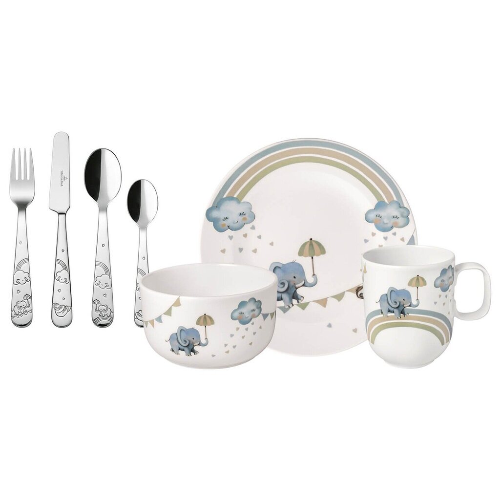 Villeroy & Boch lasten astiastosarja "Walk like an Elephant" 7 kpl hinta ja tiedot | Astiat | hobbyhall.fi