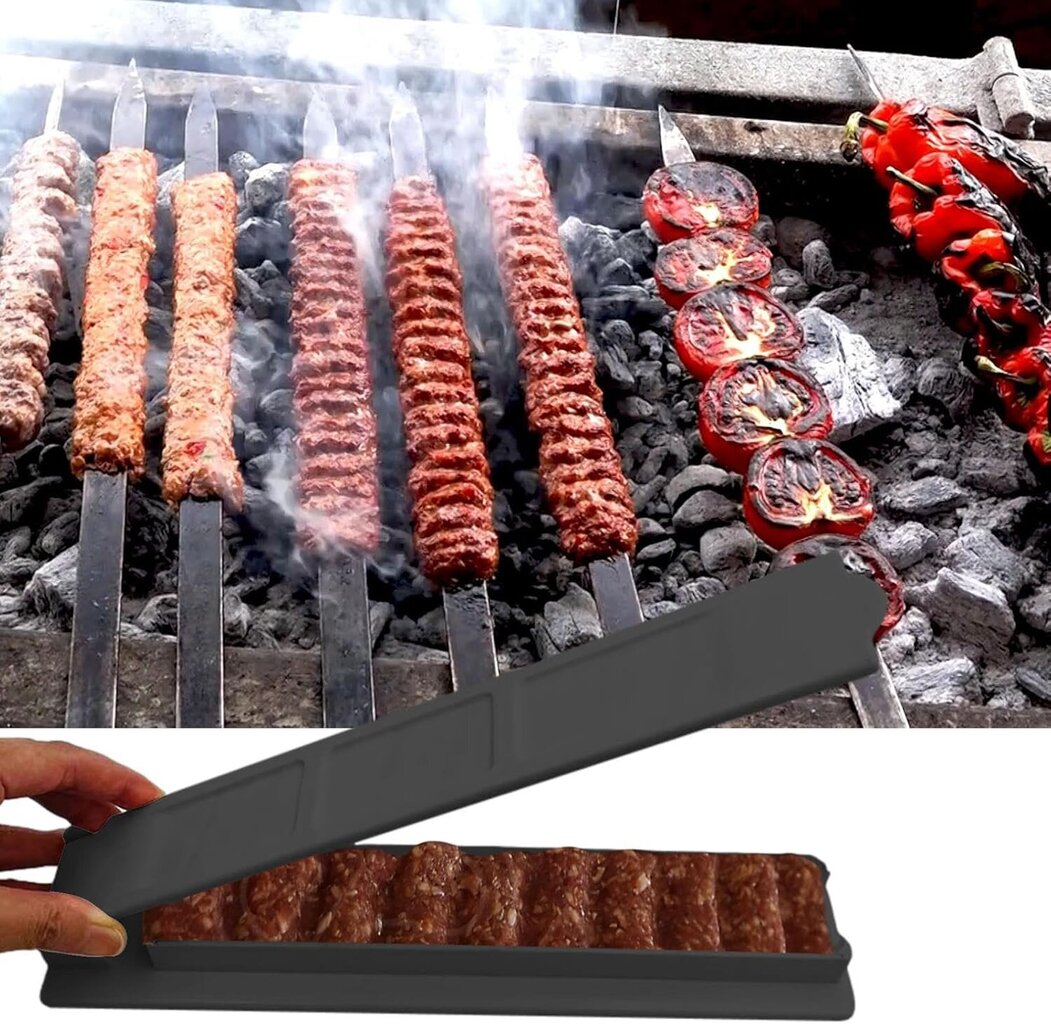 Kebab-grillivarras, 11 tuuman pitkä puristusmuoto Kabab-konepuristin hinta ja tiedot | Kirjoitusvälineet | hobbyhall.fi