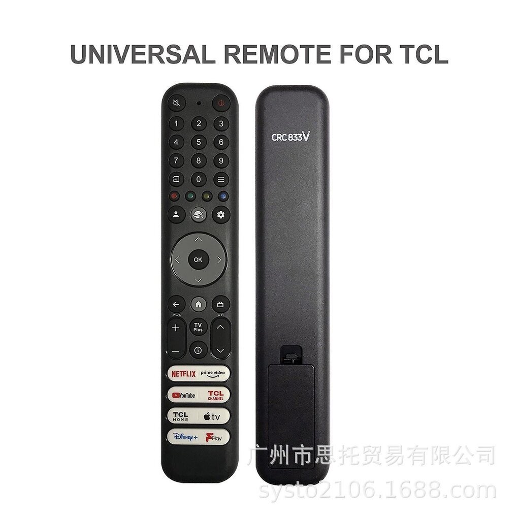 CRC833V Tcl 2023 C745 C845 TV:n kaukosäätimelle hinta ja tiedot | DJ-laitteet | hobbyhall.fi