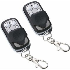 Yleiskaukosäädin [2kpl], 433 MHz Universal Door Remote Automaattisiin autotallin oviin hinta ja tiedot | DJ-laitteet | hobbyhall.fi