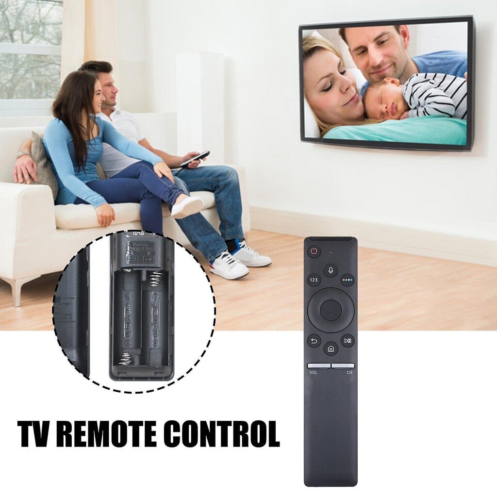 BN59-01242A Kaukosäädin Samsung-televisioille, joissa on Bluetooth Q7 Control Voice hinta ja tiedot | DJ-laitteet | hobbyhall.fi