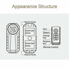 Langaton varkaudenestohälytin pyörän moottoripyörän liikkuvuusskootteriin hinta ja tiedot | DJ-laitteet | hobbyhall.fi