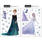 XXL Frozen Disney Frozen Wall Decals Irrotettava olohuoneen Elsa seinätarra hinta ja tiedot | Muut huonekalutarvikkeet | hobbyhall.fi