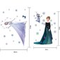 XXL Frozen Disney Frozen Wall Decals Irrotettava olohuoneen Elsa seinätarra hinta ja tiedot | Muut huonekalutarvikkeet | hobbyhall.fi