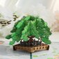 3D Pop Up -kortti Pine Tree -onnittelukortit Onnittelukortti kirjekuorella Postikortti-yu hinta ja tiedot | Kirjekuoret ja postikortit | hobbyhall.fi