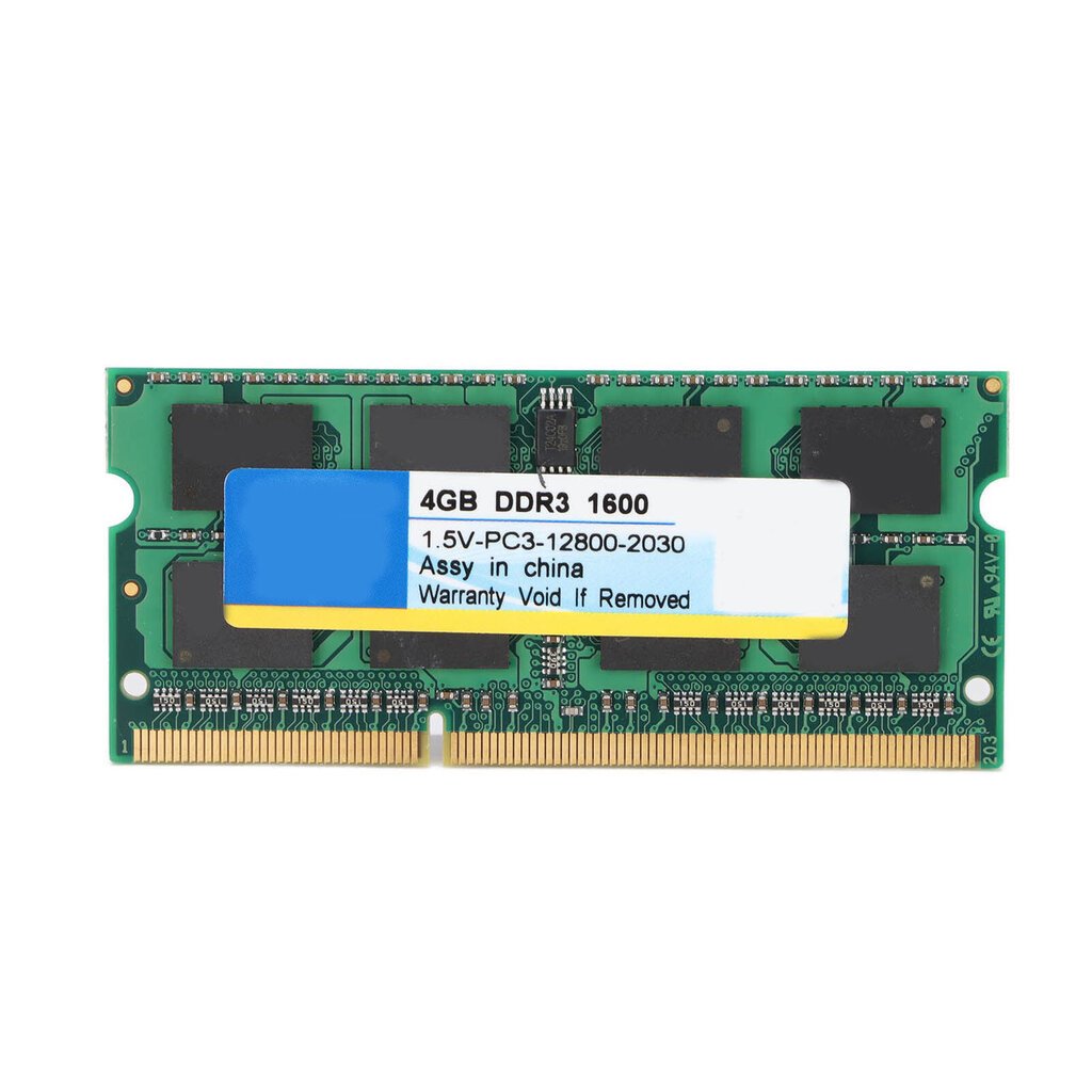 XIEDE DDR3 RAM Tehokas Vakaa Suorituskyky Nopea Reaktio Kestävä Nopea Lämmön Hajaantuminen Kannettava Muisti 1600Mhz 4GB hinta ja tiedot | Tietokoneen tuulettimet | hobbyhall.fi