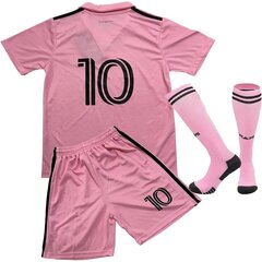 Jalkapallo Jalkapallo Jersey Lapsille Pojat & Tytöt #10 Jersey Jalkapallo Nuorille Harjoitusasut Jalkapallon harjoittelu Univormut hinta ja tiedot | Jalkapallovaatteet ja -varusteet | hobbyhall.fi