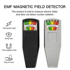 EMF GHOST HUNTING METER -ilmaisin, jossa ÄÄNI + jatkuva ON/OFF hinta ja tiedot | Jalkapallovaatteet ja -varusteet | hobbyhall.fi