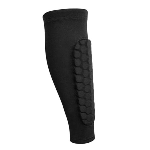 pc Honeycomb Football Protector Jalkasuoja Sport Leggingsit Musta M hinta ja tiedot | Jalkapallovaatteet ja -varusteet | hobbyhall.fi