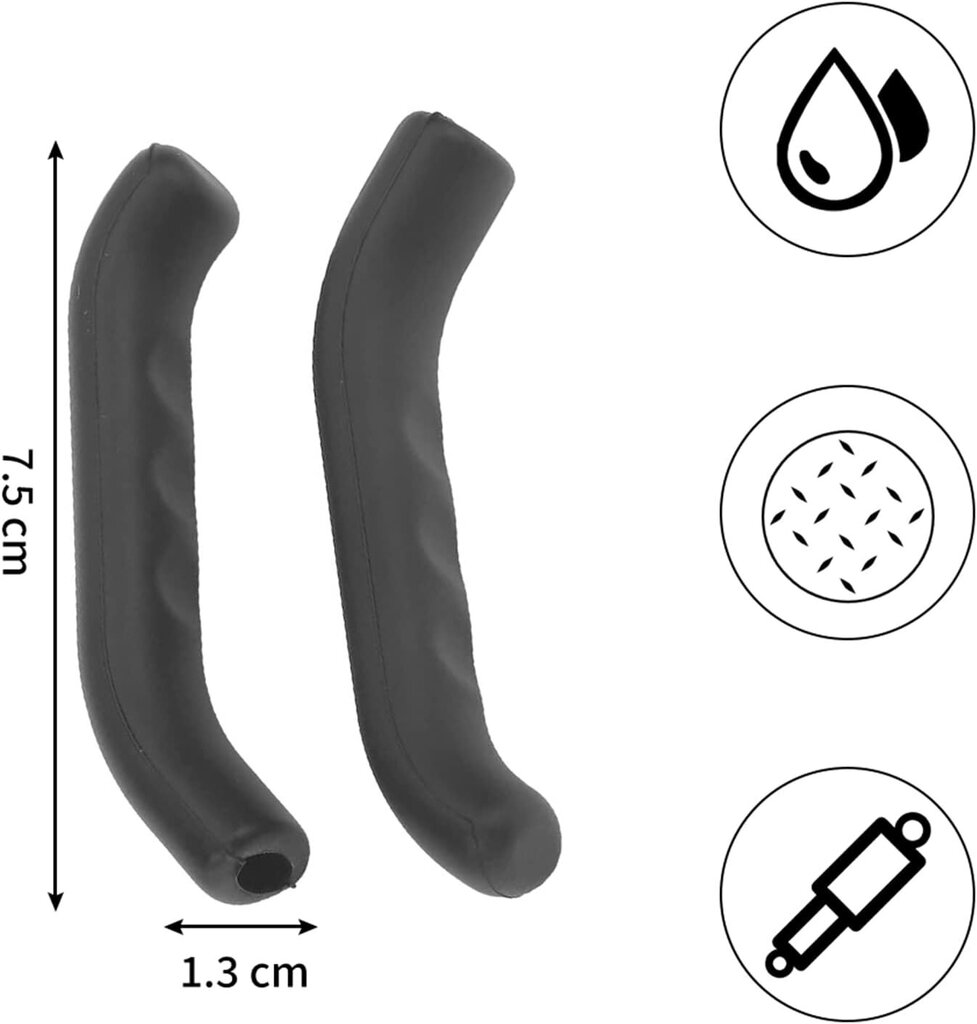 Polkupyörän jarrukahvan holkki, silikonigeeli jarrukahvan suojus polkupyörän jarrukahvan suoja hinta ja tiedot | Suojat rullaluisteluun | hobbyhall.fi