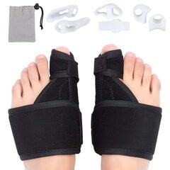 Hallux Valgus lasta päivä ja yö, Hallux Valgus korjausside hinta ja tiedot | Suojat rullaluisteluun | hobbyhall.fi