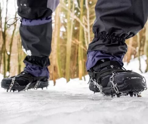 Kengänkiinnikkeet, koko 40-44 + hihna hinta ja tiedot | Kengänsuojat ja nastapohjat | hobbyhall.fi