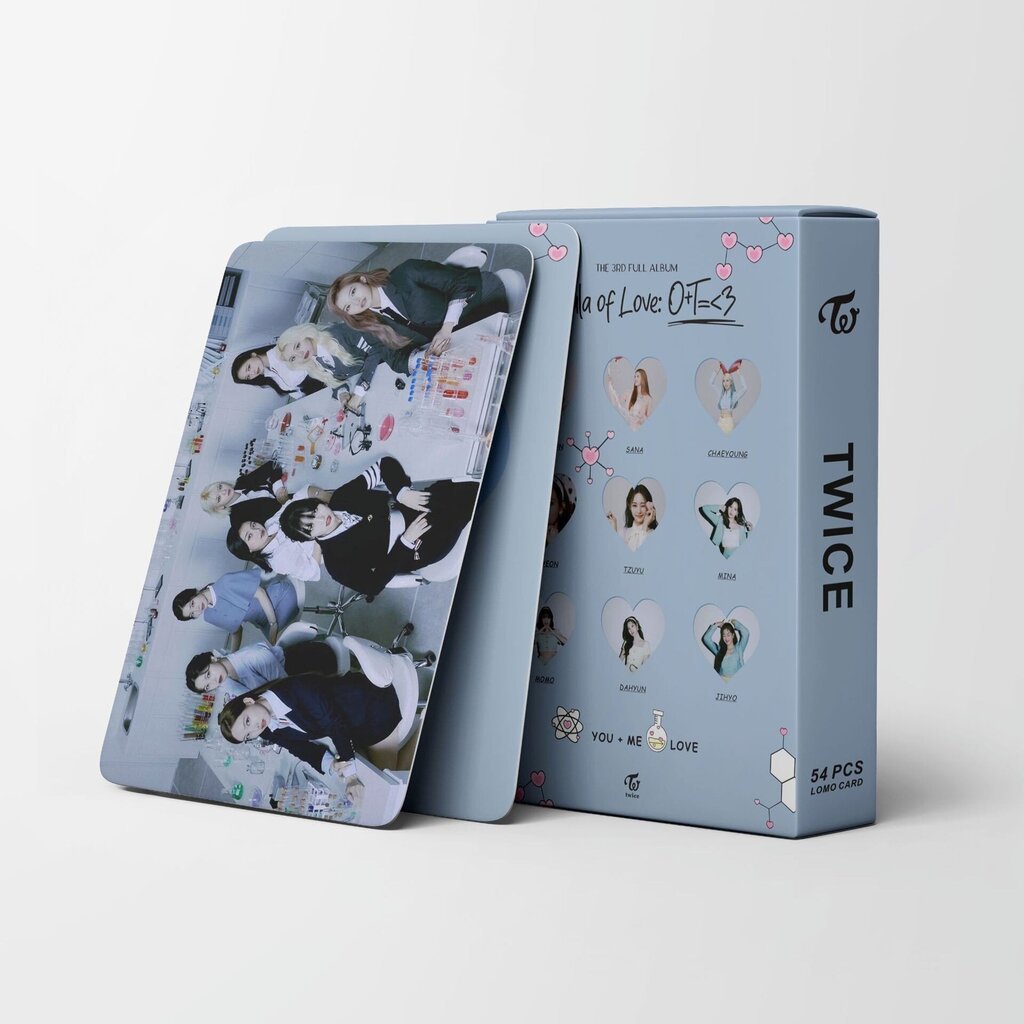 Kpop Twice The Album Formula Of Love O+T=3 Lomo-korttia hinta ja tiedot | Kasvonaamiot ja silmänalusaamiot | hobbyhall.fi