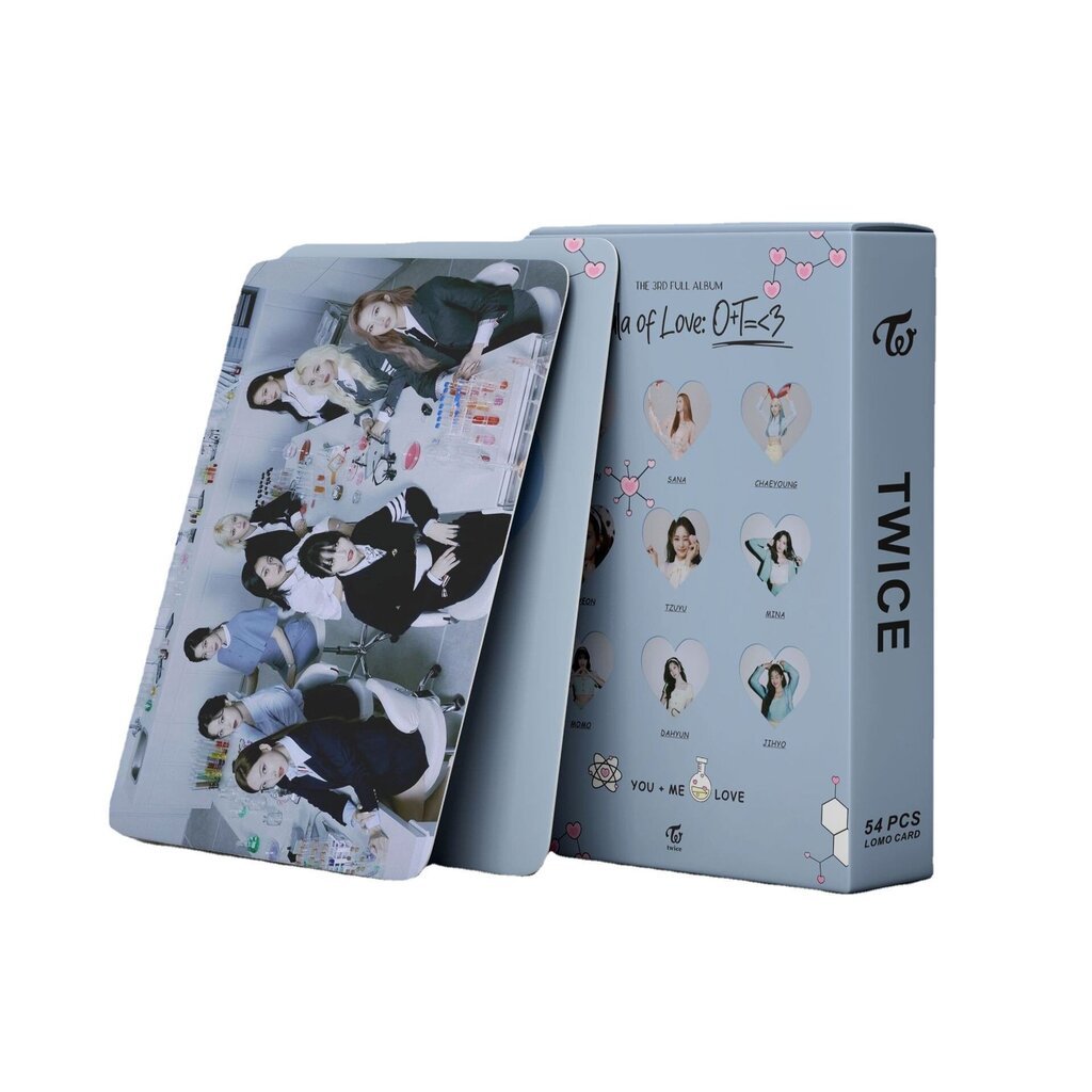 Kpop Twice The Album Formula Of Love O+T=3 Lomo-korttia hinta ja tiedot | Kasvonaamiot ja silmänalusaamiot | hobbyhall.fi