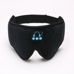 3D Enhanced Bluetooth Sleep Eye Eye Mask naisille (musta) hinta ja tiedot | Kasvonaamiot ja silmänalusaamiot | hobbyhall.fi