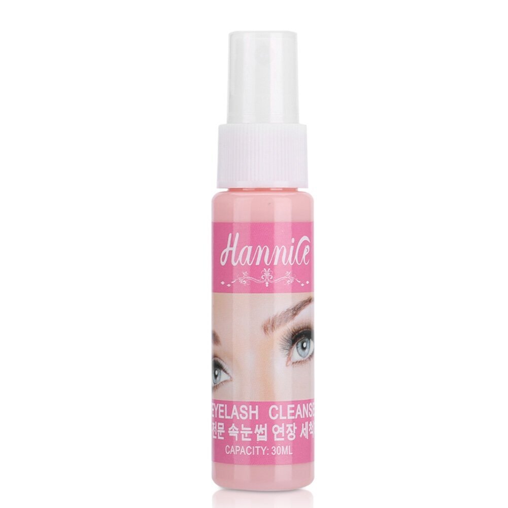 30ml Eyelash Cleaner Grafting Eyelash Cleaning Solution Spray Esikäsittely hinta ja tiedot | Kulmavärit ja kulmakynät | hobbyhall.fi