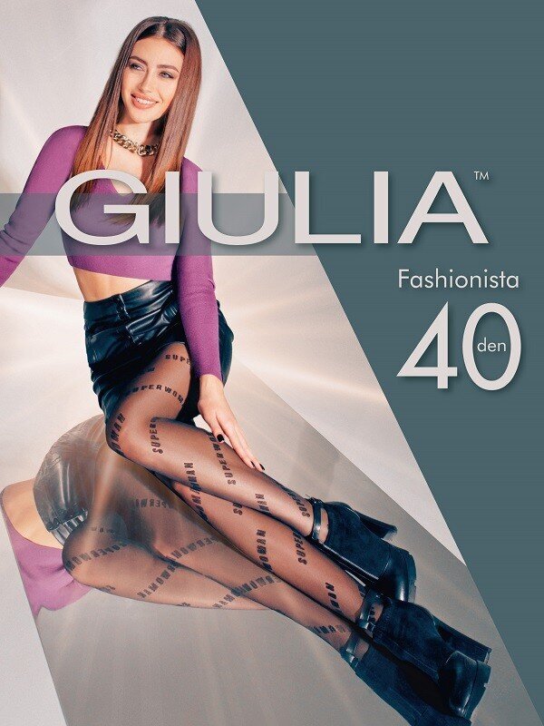 Giulia 40 DEN Fashionista -sukkahousut hinta ja tiedot | Sukkahousut | hobbyhall.fi