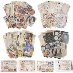 800 arkin scrapbooking-tarrat, Washi Paper Planner -tarra hinta ja tiedot | Koristeet ja tarrat | hobbyhall.fi