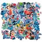 100 kpl Stitch-tarrat, Lilo & Stitch-tarrat OLilo hinta ja tiedot | Koristeet ja tarrat | hobbyhall.fi