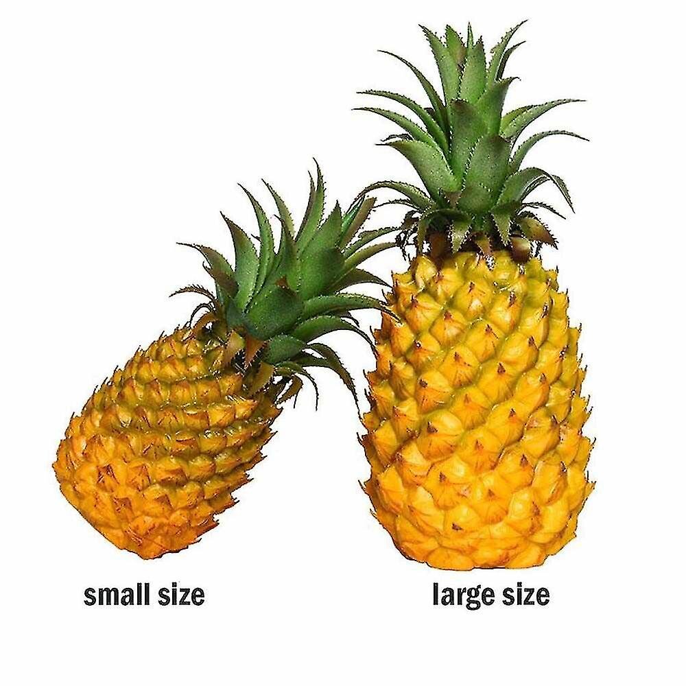 Realistiset keinohedelmät Väärennetty ananas Näytölle korkealle hinta ja tiedot | Koristeet ja tarrat | hobbyhall.fi