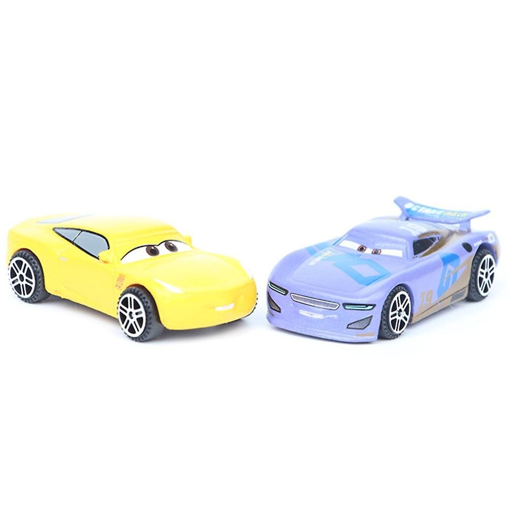 6 kpl/setti Autot Lightning Mcqueen Kids Lelut Kokoelmat Autot Figuurit Pienoiskoristelahjat hinta ja tiedot | Koristeet ja tarrat | hobbyhall.fi