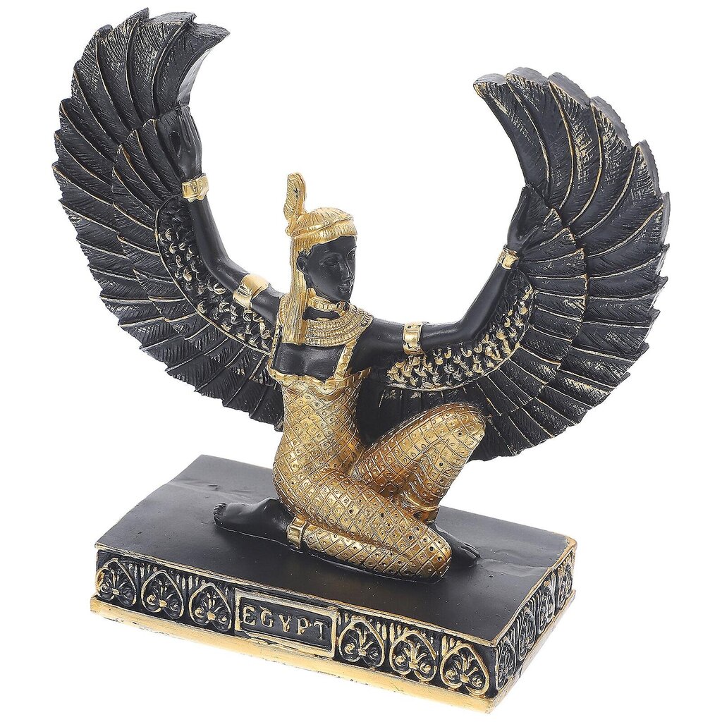 Goddess Isis Ornament Koristeellinen egyptiläinen tyyli työpöydän koristelu Goddess figuurinen matkamuisto hinta ja tiedot | Koristeet ja tarrat | hobbyhall.fi