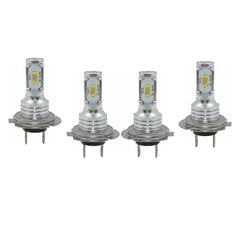 4kpl Mini H7 + H7 Combo Led -ajovalosarja Polttimot kaukovalot hinta ja tiedot | Ajovalot | hobbyhall.fi