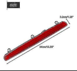 Takajarruvalo, punainen LED korkean tason takajarruvalo T5 Multivan Transporter 03-15 Oem: 7e0945097a/7e0945097c1pcsred hinta ja tiedot | Ajovalot | hobbyhall.fi