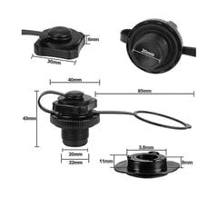 Lay-z-spa Air Cap -ruuviventtiili sopii Bestway Vegas Premium Miamiin hinta ja tiedot | Putkiliittimet ja venttiilit | hobbyhall.fi