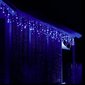 Ulkoseppele "Snowflakes" - 300 sinistä LED-valoa salamatehosteella, 12 m hinta ja tiedot | Jouluvalot | hobbyhall.fi