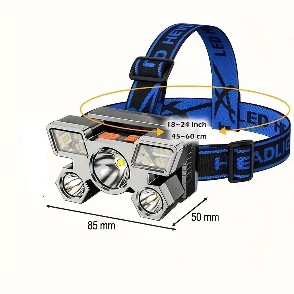 Ladattava LED-taskulamppu ZOOM-toiminnolla hinta ja tiedot | Taskulamput ja valonheittimet | hobbyhall.fi