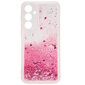 iLike Silicone Water Glitter takakuori Samsung Galaxy A55 5G (A556B) Pinkki hinta ja tiedot | Puhelimen kuoret ja kotelot | hobbyhall.fi