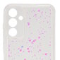 iLike Silicone Water Glitter takakuori Samsung Galaxy A55 5G (A556B) vaaleanpunainen hinta ja tiedot | Puhelimen kuoret ja kotelot | hobbyhall.fi