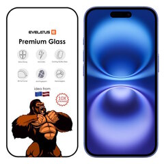 Evelatus Corning Gorilla Ultra 10x Super Strong 3D Lasi Apple iPhone 16 hinta ja tiedot | Näytönsuojakalvot ja -lasit | hobbyhall.fi