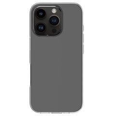 Evelatus Premium Apple iPhone 16 Pro Max Clear Silicone Case 1.5mm TPU Transparent hinta ja tiedot | Puhelimen kuoret ja kotelot | hobbyhall.fi