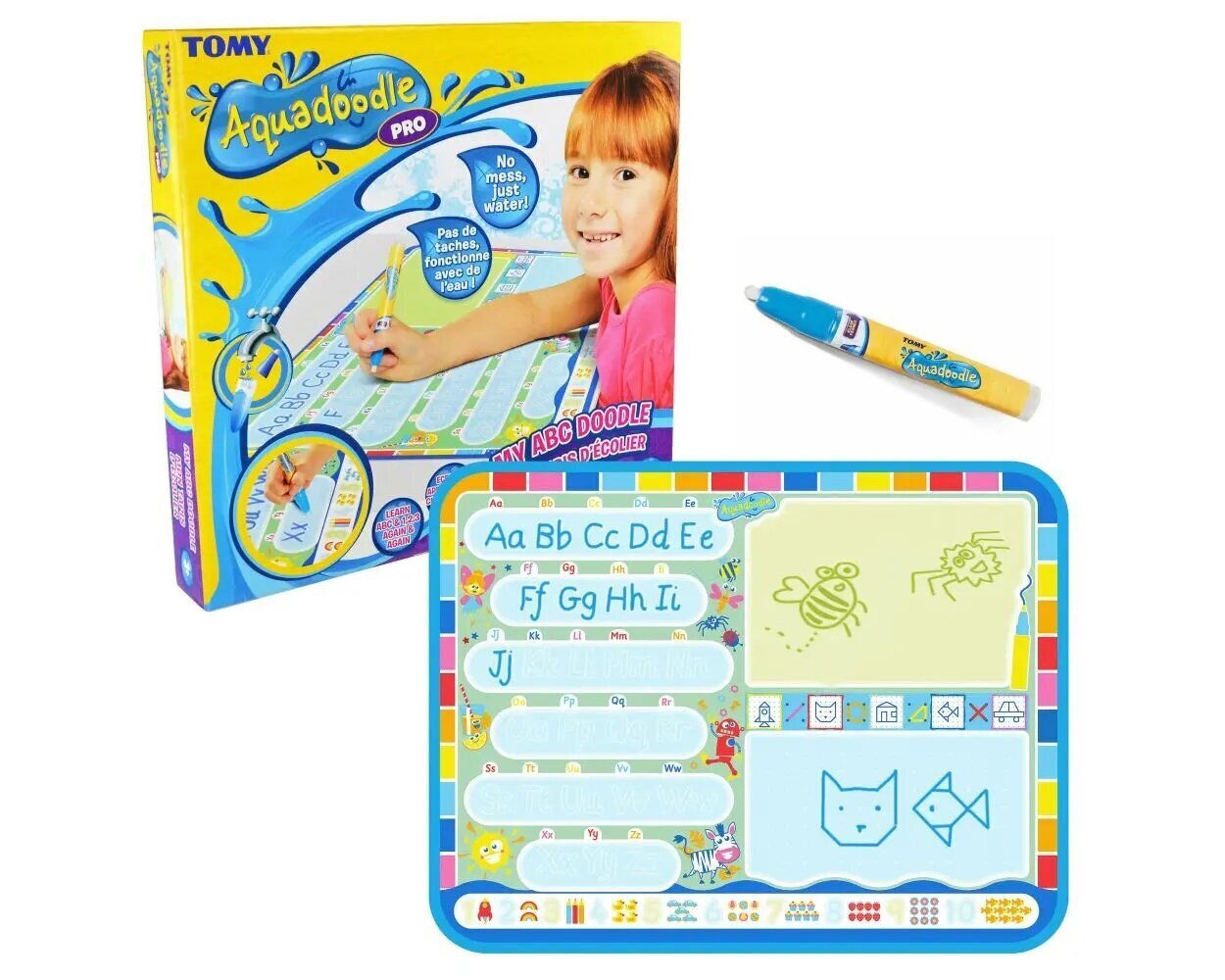 Vesipiirustusalusta kynällä My ABC Doodle Aquadoodle hinta ja tiedot | Taide- ja askartelutarvikkeet | hobbyhall.fi